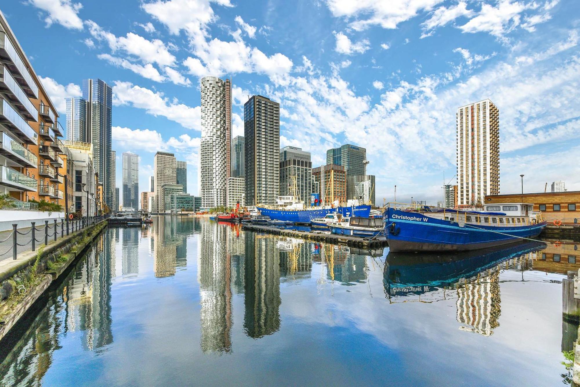 Appartamento Londwell, Canary Wharf Riverfront Chic Londra